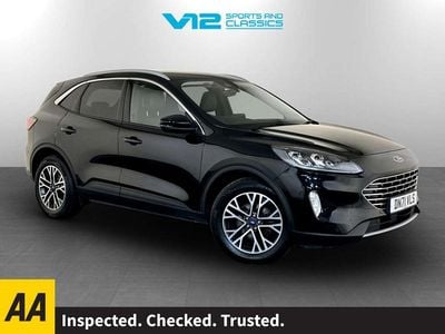 Used Ford Kuga Titanium 120 HP (88 kW) 2021 Black SUV