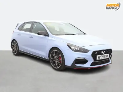 Used Hyundai i30 N Performance 275 HP (202 kW) 2019 Blue Hatchback