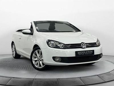 White Used 2014 VW Golf Cabriolet SE Cabriolet | £4,250 (Fair price)
