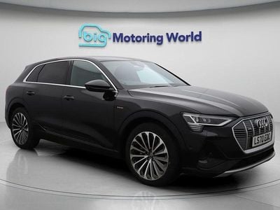 Black Used 2020 Audi e-tron S-Line SUV | £19,200 (Fair price)