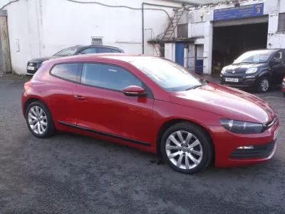 Used VW Scirocco 140 HP (102 kW) 2012 Red Coupe