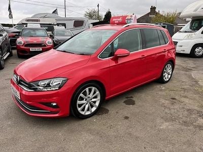 Used VW Golf Sportsvan GT 2018 Red MPV