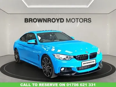 Used BMW 435 M Sport 313 HP (230 kW) 2017 Blue Coupe