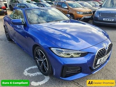 used BMW 430 4 Series 2.0 I M SPORT 2d 242 BHP IN BLUE ( PORTIMAO BLUE ) WITH 22,536 MILES AND A FULL SERVICE HISTORY,