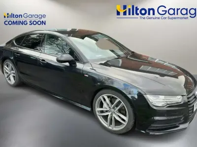 Used Audi A7 Black Edition 286 HP (210 kW) 2018 Black Hatchback