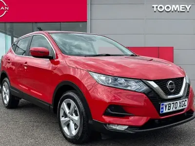 Used Nissan Qashqai Acenta Premium 140 HP (102 kW) 2020 Red SUV