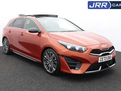 Używany Kia Ceed GT-Line S 158 KM (116 kW) 2023 Pomarańczowy Hatchback