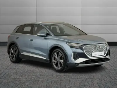 Used Audi Q4 e-tron Comfort 150 kW (204 HP) 2021 Blue SUV