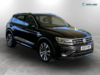 Used VW Tiguan R-line 190 HP (139 kW) 2019 Black SUV