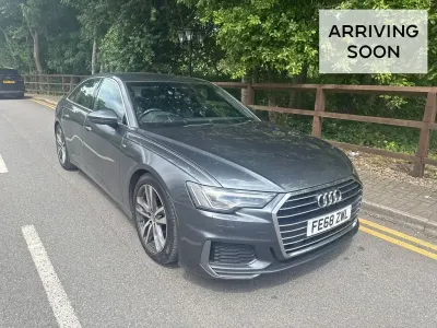 Used Audi A6 S-Line 204 HP (150 kW) 2018 Grey Sedan