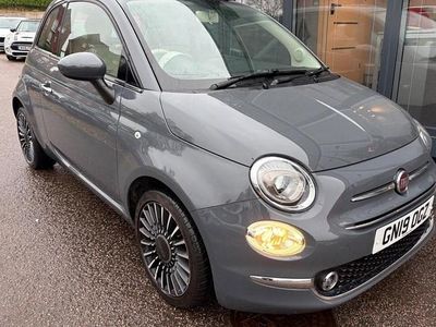 Used Fiat 500 Lounge 69 HP (50 kW) 2019 Grey Hatchback
