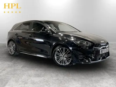 Used Kia Ceed GT-Line S 158 HP (116 kW) 2023 Black Hatchback