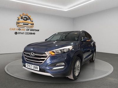 Used Hyundai Tucson SE 132 HP (97 kW) 2017 Blue SUV