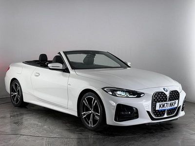 White Used 2021 BMW 420 M Sport Cabriolet | £24,200 (Fair price)