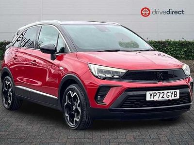 Used Vauxhall Crossland Ultimate 120 HP (88 kW) 2022 Red SUV