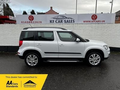 White Used 2016 Skoda Yeti SE L SUV | £11,995 (Fair price)