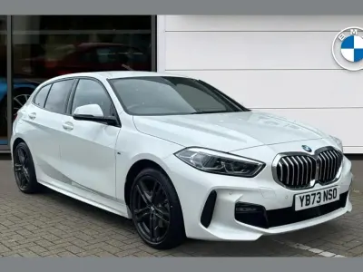 Used BMW 118 M Sport 134 HP (98 kW) 2023 White Hatchback