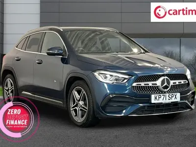 Used Mercedes GLA200 Executive 150 HP (110 kW) 2021 Blue SUV