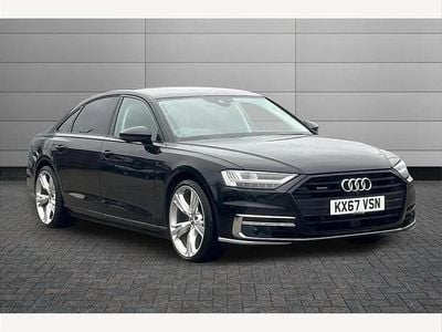 Mythos black Used 2018 Audi A8L Advanced Sedan | £29,495