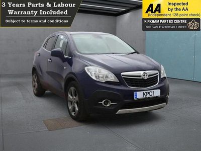 Used Vauxhall Mokka drive 115 HP (84 kW) 2013 Blue SUV