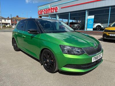 Used Skoda Fabia Colour Edition 95 HP (69 kW) 2018 Green Hatchback
