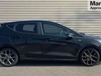 Used Ford Fiesta ST-Line 100 HP (73 kW) 2023 Black Hatchback