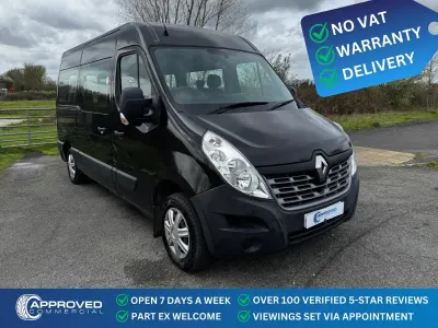 Używany Renault Master Business 130 KM (95 kW) 2019 Czarny Minivan