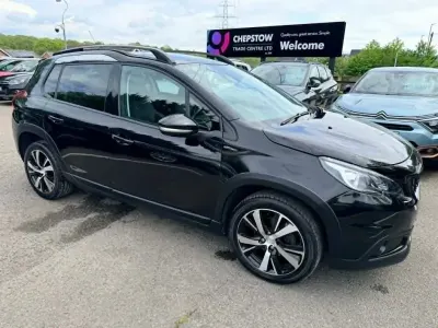 Używany Peugeot 2008 GT-line 130 KM (95 kW) 2019 Czarny SUV