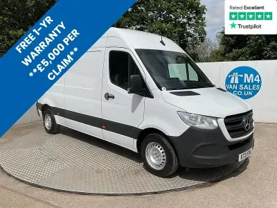 Used Mercedes Sprinter Premium 2021 White Van