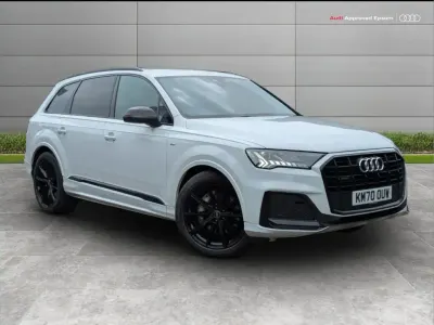 Used Audi Q7 Black Edition 281 HP (206 kW) 2020 White SUV