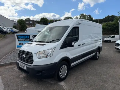 Used Ford Transit 130 HP (95 kW) 2019 White Van
