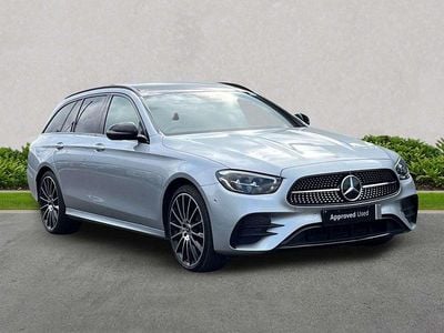 Used Mercedes E400 AMG line 330 HP (242 kW) 2023 Silver Estate