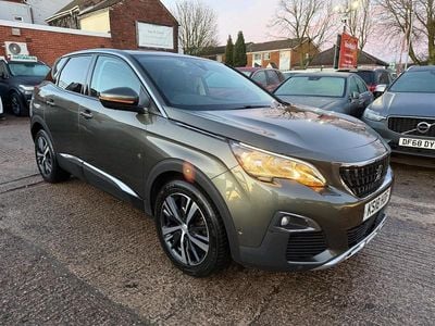 Grey Used 2018 Peugeot 3008 Allure Hatchback | £8,990 (Good price)
