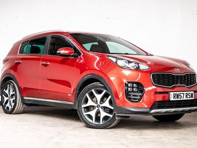 Used Kia Sportage GT-Line 136 HP (100 kW) 2016 Red SUV