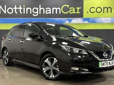 Used Nissan Leaf N-Connecta 110 kW (150 HP) 2021 Black Hatchback