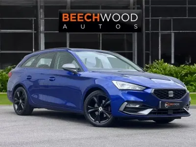 Second-hand Seat Leon FR 150 CP (110 kW) 2021 Albastru Break