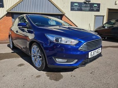 Used Ford Focus Titanium X 120 HP (88 kW) 2017 Blue Hatchback