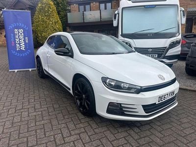 Used VW Scirocco Black Edition 125 HP (91 kW) 2017 White Coupe