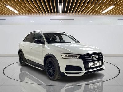 Used Audi Q3 Black Edition 150 HP (110 kW) 2018 White SUV