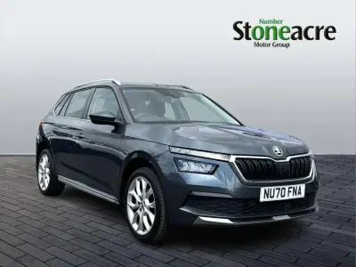 Used Skoda Kamiq SE L 115 HP (84 kW) 2020 Grey SUV
