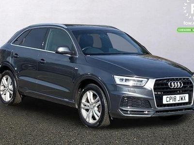 Used Audi Q3 S-Line 150 HP (110 kW) 2018 Grey SUV