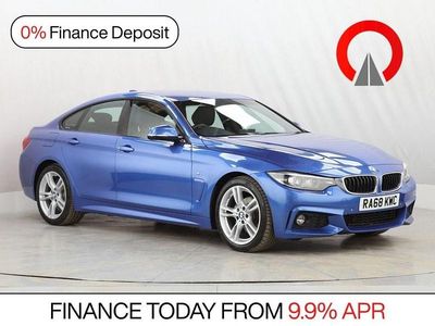 Used BMW 420 M Sport 184 HP (135 kW) 2018 Blue Coupe