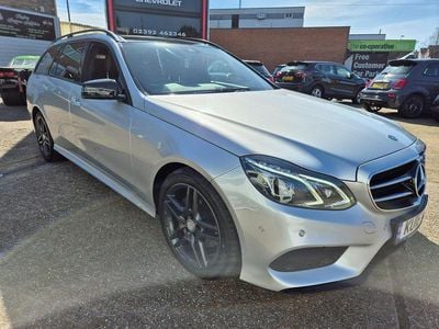 Used Mercedes E220 Premium 2016 Silver Estate