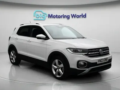 Used VW T-Cross SEL 110 HP (80 kW) 2023 White SUV