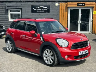 Used Mini Cooper D 112 HP (82 kW) 2014 Red Hatchback