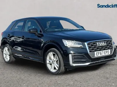 Begagnad Audi Q2 Design 150 HK (110 kW) 2017 Svart SUV