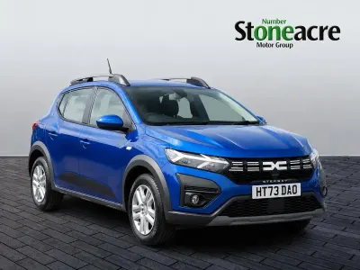 Used Dacia Sandero Expression 100 HP (73 kW) 2023 Blue Hatchback