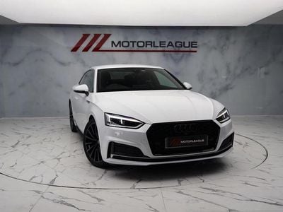 Used Audi A5 S-Line 150 HP (110 kW) 2019 White Coupe