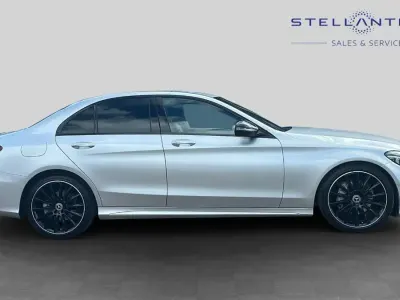 Used Mercedes C220 AMG line 191 HP (140 kW) 2020 Grey Sedan