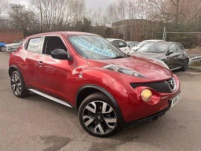 Used Nissan Juke N-TEC 2014 Red SUV